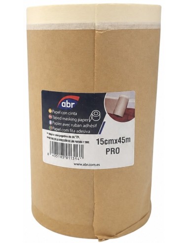 PAPEL CON CINTA 15x45 mt  PRO ALBA RULO