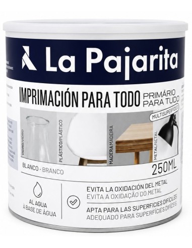 IMPRIMACIÓN PARA TODO BLANCA 250ml (La Pajarita)