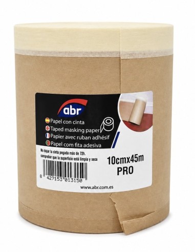 PAPEL CON CINTA 10x45 mt  PRO ALBA RULO