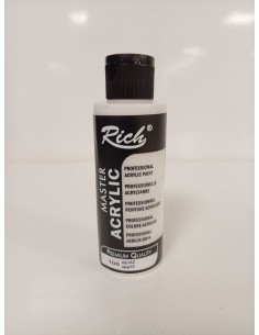 PINTURA ACRÍLICA MATE BLANCO Nº100 120ml (Rich)