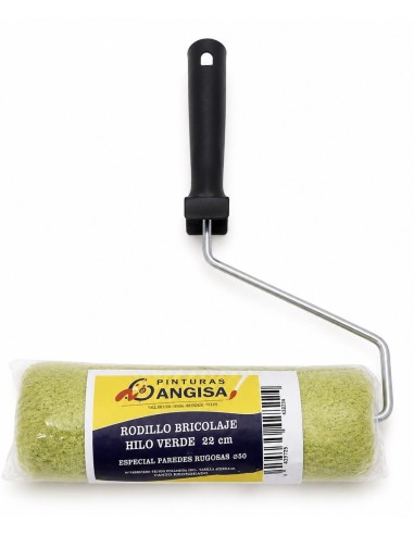 RODILLO HILO VERDE 22 cm (canto redondeado) ref.42822 JEIVSA