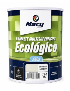 ESMALTE ECOLÓGICO SATINADO ARENAL 750ml (Macy)