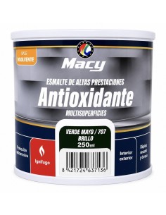 ESMALTE ANTIOXIDANTE BRILLO VERDE MAYO 707   250ml ALTAS PRESTACIONES (Macy)