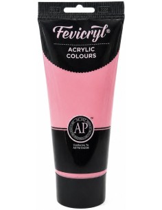 PINTURA ACRÍLICA FEVICRYL ROSA PERMANENTE Nº41 200ml