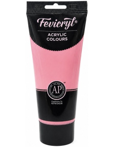 PINTURA ACRÍLICA FEVICRYL ROSA PERMANENTE Nº41 200ml