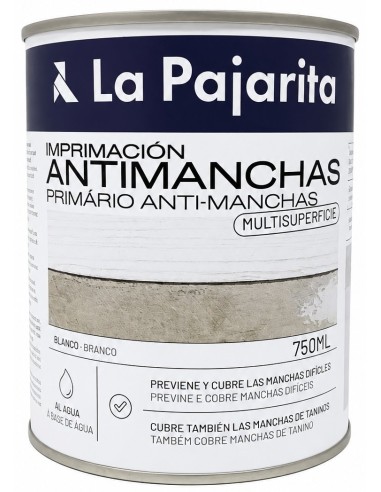 IMPRIMACIÓN ANTIMANCHAS MULTISUPERFICIE 750ml (La Pajarita)