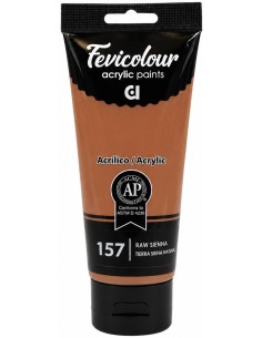 PINTURA ACRÍLICA FEVICOLOUR TIERRA SIENA NATURAL Nº157 200ml