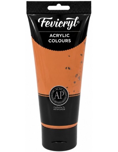 PINTURA ACRÍLICA FEVICRYL COBRE Nº25 200ml