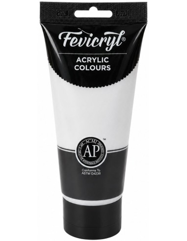 PINTURA ACRÍLICA FEVICRYL PLATA Nº48 200ml
