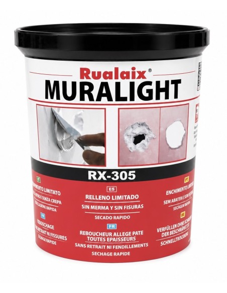 RX-305 MASILLA PLUMA MURALIGHT 750ml Baixens
