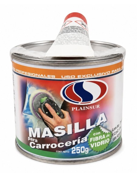 MASILLA CARROCERIA CON FIBRA 250g PLAINSUR