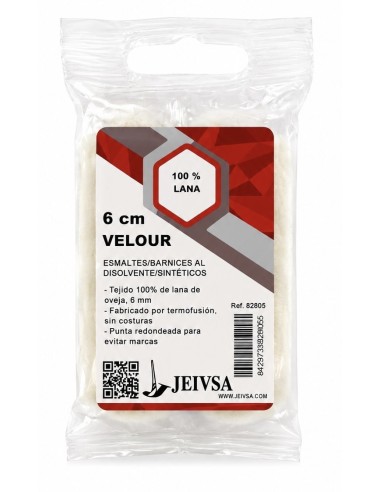 PACK RECAMBIO RODILLO VELOUR  5 cm ref.82805 JEIVSA