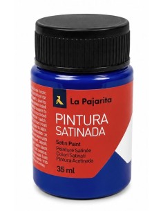 PINTURA LA PAJARITA SATINADA AZUL MARINO L-36  35ml
