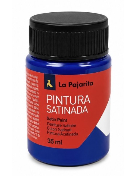 PINTURA LA PAJARITA SATINADA AZUL MARINO L-36  35ml