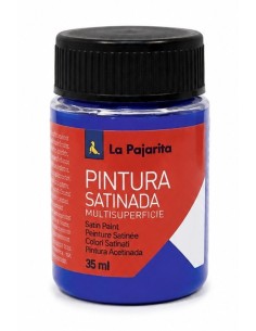 PINTURA LA PAJARITA SATINADA AZUL ULTRAMAR L-11 35ml