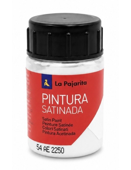PINTURA LA PAJARITA SATINADA GRIS PLATA L-19  35ml
