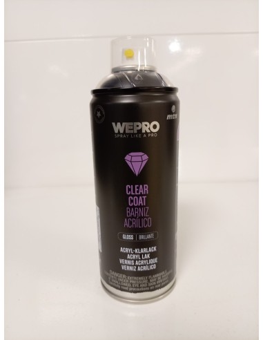 SPRAY BARNIZ ACRILICO BRILLO 400ml (Montana)
