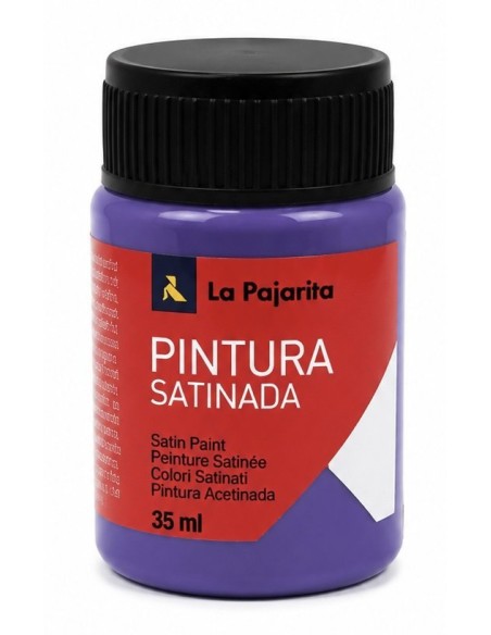PINTURA LA PAJARITA SATINADA VIOLETA L-13  35ml