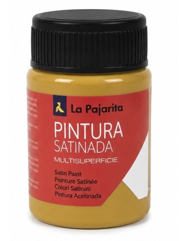 PINTURA LA PAJARITA SATINADA ÓXIDO AMARILLO L-03 35ml