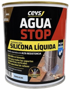 AGUASTOP SILICONA LÍQUIDA TRANSLÚCIDO 750gr