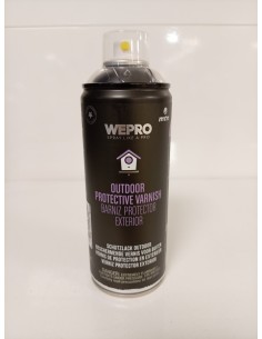 SPRAY BARNIZ PROTECTOR EXTERIOR BRILLO AL AGUA 400ml