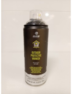 SPRAY BARNIZ PROTECTOR EXTERIOR SATINADO AL AGUA 400ml