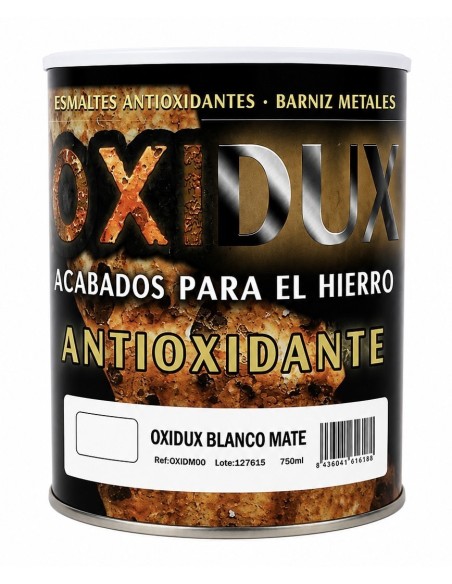 ESMALTE ANTIOXIDANTE OXIDUX MATE BLANCO 750ml (Nupinsur)
