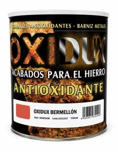 ESMALTE ANTIOXIDANTE OXIDUX BRILLO BERMELLÓN 750ml (Nupinsur) 2