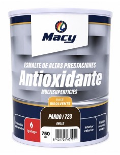 ESMALTE ANTIOXIDANTE BRILLO PARDO 723   750ml ALTAS PRESTACIONES (Macy)