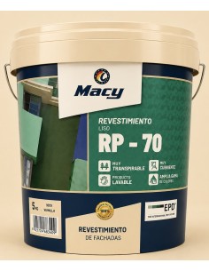 REVESTIMIENTO RP-70 VAINILLA 9029 ANTIMOHO 5 kg (Macy)