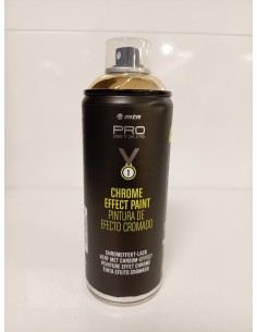 SPRAY EFECTO CROMADO ORO 400ml (Montana)