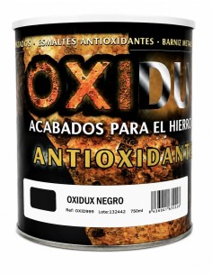ESMALTE ANTIOXIDANTE OXIDUX BRILLO NEGRO 750ml (Nupinsur)