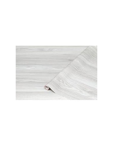 ADHESIVO MADERA CENIZA BLANCA REF.346-0179  45cm x 2 mts