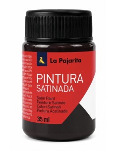 PINTURA LA PAJARITA SATINADA MARRÓN L-10 35ml