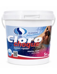 CLORO CHOQUE ACCIÓN RÁPIDA 5kg PLAINSUR