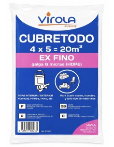 CUBRETODO FINO 4X5 (Virola)