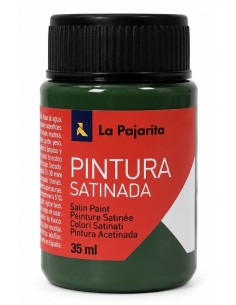 PINTURA LA PAJARITA SATINADA VERDE PINO L-41 35ml