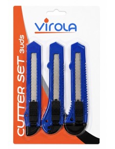 JUEGO 3 CUTTER VIROLA