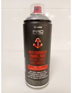 SPRAY ESMALTE ANTICORROSIVO ALUMINIO RAL 9006 400ml (Montana)