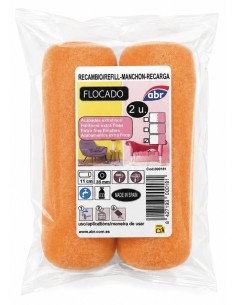 PACK RECAMBIO FLOCADO CANTO REDONDEADO 11cm ref.000181 Alba Rulo