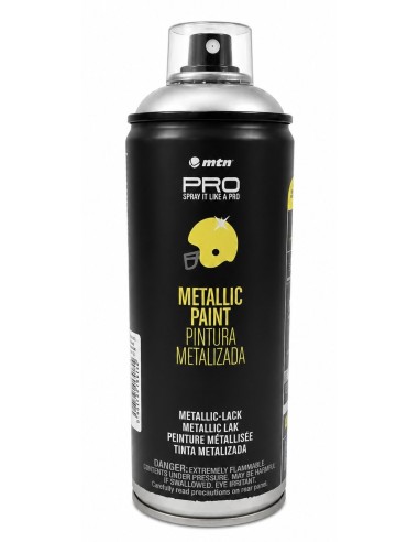 SPRAY METALLIC BLANCO PERLADO 400ml (Montana)
