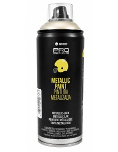 SPRAY METALLIC CHAMPAGNE  400ml (Montana)
