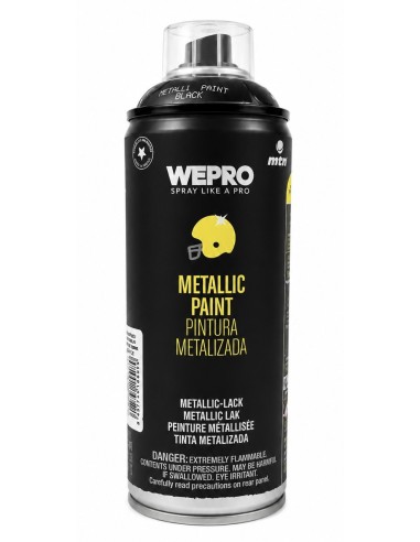 SPRAY METALLIC NEGRO R.9011 400ml