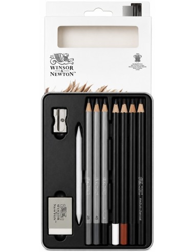 SURTIDO 10pzs DIBUJO WINSOR & NEWTON (juego de esbozo)