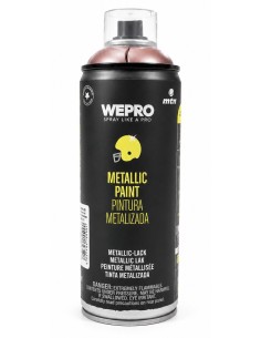 SPRAY METALLIC ORO ROSA 400ml (Montana)