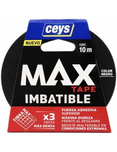 CINTA AMERICANA MAX 10mts NEGRA