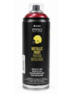 SPRAY METALLIC ROJO R.3032  400ml (Montana)