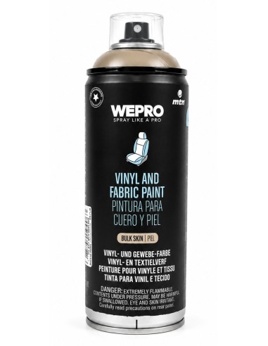 SPRAY VINILO PARA CUERO Y PIEL COLOR PIEL 400ML (Montana)