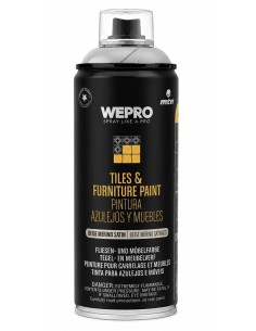 SPRAY PINTURA AZULEJOS Y MUEBLES SATINADO BEIGE MERINO 400ml (MTN)
