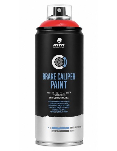 SPRAY PINZAS DE FRENO ROJO 400ml